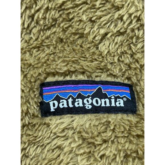 Patagonia Women's Los Gatos Fuzzy Sherpa Fleece Vest Jacket Size Medium Brown - Picture 5 of 9